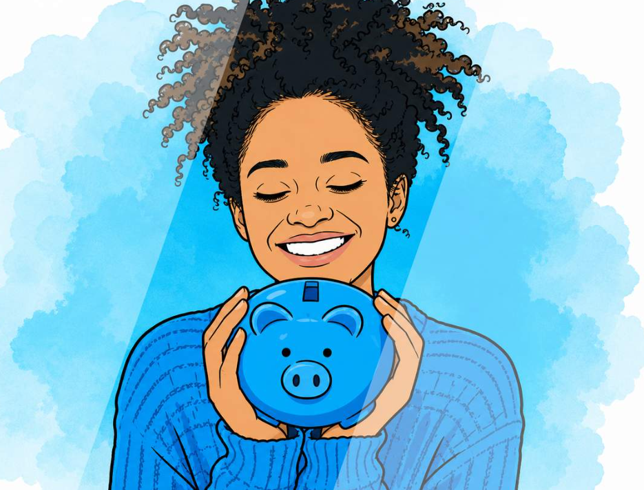 Screen from the financial wellness lesson